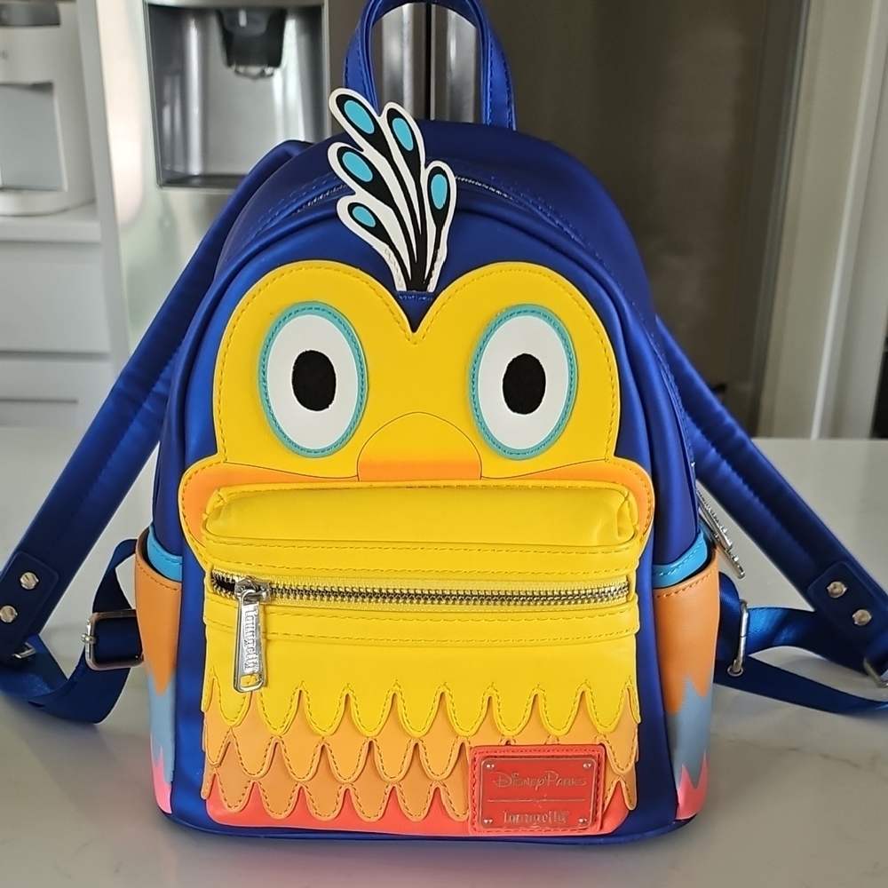 Disney Blue and Yellow Bird-Inspired Backpack